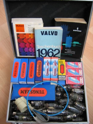 Elektroncsövek és csőkatalógusok eladók.