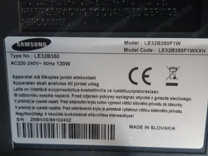 Samsung LE32B350F1W HD LCD TV 81cm működő - kép 4
