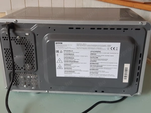 Gorenje mikrohullámú sütő MO17E1S ezüst 17 liter újszerű - kép 5