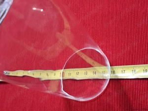 Üveg, vastagtalpú, 53-58-160 mm méretű, szár nélüli pohár, eladó - kép 4