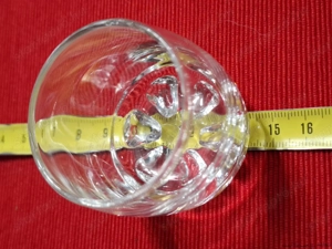 Üveg röviditalos 43-47-55 mm méretű, pohár, eladó - kép 3