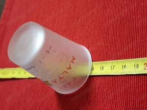 Üveg matt, röviditalos Málta-i 30-50-60 mm méretű pohár, eladó - kép 3