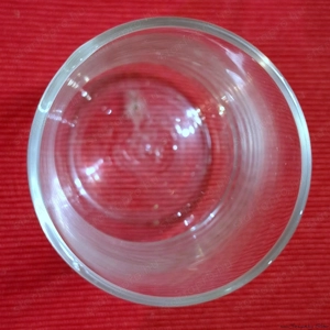 Üveg egyszerű 48-48-75 mm méretű pohár, eladó - kép 2