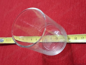 Üveg egyszerű 48-48-75 mm méretű pohár, eladó - kép 3