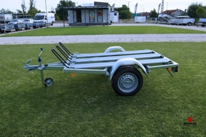 Új SEBAL - MU2 (2+1 sínes) motorszállító utánfutó akciósan bruttó 429.000 Ft - kép 4