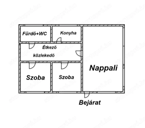 Nyíregyházán a Koszorú utcában, nappali+2 szobás családi ház eladó! - kép 13