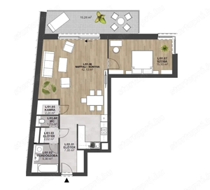 Modern belvárosi újlakások, kényelmi extrákkal! - kép 8