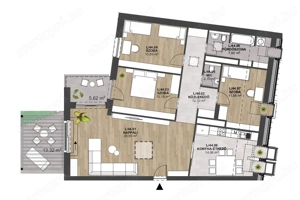 Modern luxus a belvárosban   most leköthető! - kép 8