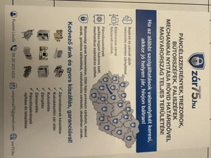 Zárnyitás, széf nyitás!