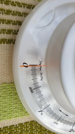 Konyhai mérleg eladó, 3kg-ig mér - kép 6