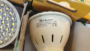 GU10 foglalatú LED izzó eladó, 42db, 3000K színű - kép 5