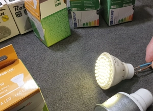 GU10 foglalatú LED izzó eladó, 42db, 3000K színű - kép 17