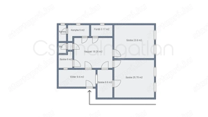 Szany - 104 m2-es összkomfortos ház eladó - kép 8