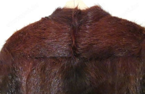 Eladó retró nutria szőrme bunda - kép 3