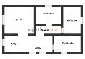 Lakitelek központi részén, családi ház eladó. - kép 14