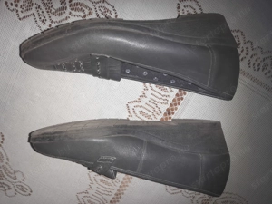 Ingyen elvihető 39-es sötétszürke női bőrcipő újszerű állapotban !!! - kép 3