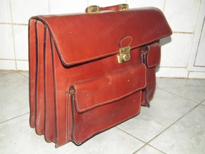 Kézitáska férfi valódi bőrtáska bőr táska aktatáska nr.8