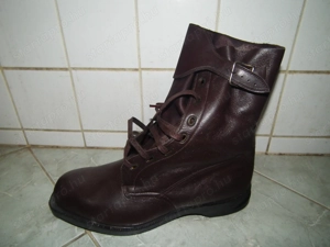 NOS Ritka óriás méretű magyar surranó katonai bakancs 48 -as - kép 5