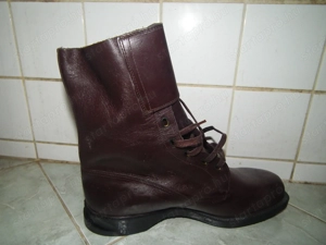 NOS Ritka óriás méretű magyar surranó katonai bakancs 48 -as - kép 6