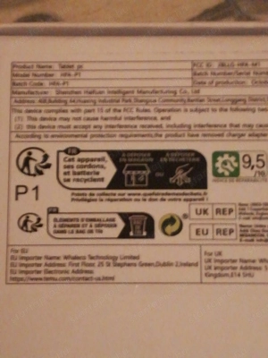 Tablet PC ujan vettem. Védő fólias - kép 3