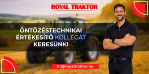 Mezőgazdasági öntözéstechnikai értékesítő