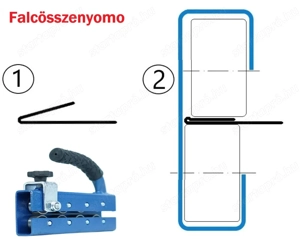 Bádogos élhajlító ZGR 2140 0,8 145  T Prod-Masz - kép 9