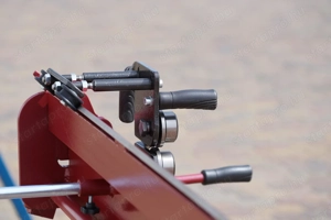 Bádogos élhajlító Zgr 2140 0,8 145  kerekekkel - Lemezhajlító gép Prod-Masz - kép 5