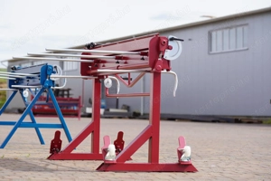 Bádogos élhajlító Zgr 2140 0,8 145  kerekekkel - Lemezhajlító gép Prod-Masz - kép 11