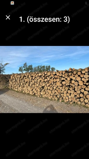 Minőségi akác tűzifa eladó  - kép 2