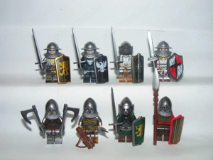 Lego Castle figurák katonák Black Eagle Szaszanid Rothwyn lovag katona ÚJ - kép 6