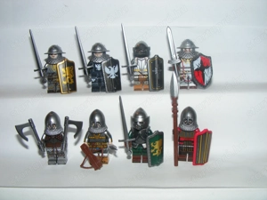 Lego Castle figurák katonák Black Eagle Szaszanid Rothwyn lovag katona ÚJ - kép 5