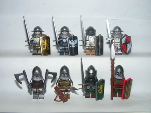 Lego Castle figurák katonák Black Eagle Szaszanid Rothwyn lovag katona ÚJ - kép 3