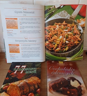 3 szakácskönyv eladó, Dr.Oetker:Wok, 77 karácsonyi menü, csokoládés édességek címmel - kép 3