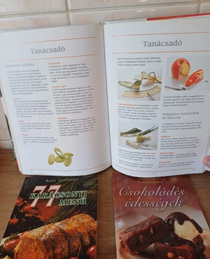 3 szakácskönyv eladó, Dr.Oetker:Wok, 77 karácsonyi menü, csokoládés édességek címmel - kép 6