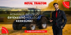 Mezőgazdasági gépértékesítő-Román nyelven 