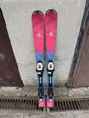 110 cm Salomon lányos gyerek carving síléc jó állapot 15.000 Ft - kép 2