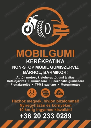 Mobilgumi kerékpatika 