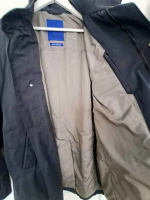 JOOP elegáns férfi tavaszi-őszi kabát FÉL ÁRON   L-es méret, sötétkék, vízlepergetős - kép 4