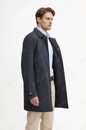 JOOP elegáns férfi tavaszi-őszi kabát FÉL ÁRON   L-es méret, sötétkék, vízlepergetős