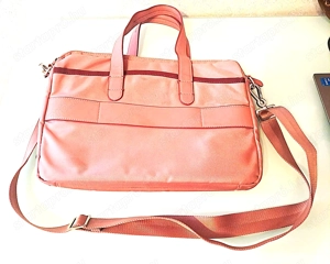 Samsonite női Nefti Bailhandle Laptop táska, 15.6", Rózsa - Burgundi szín - kép 4