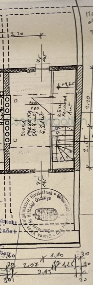 Csorna - központban 2003-ban épült lakás eladó - kép 12