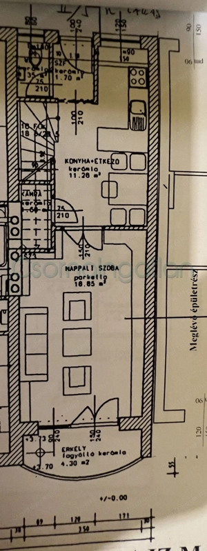 Csorna - központban 2003-ban épült lakás eladó - kép 10