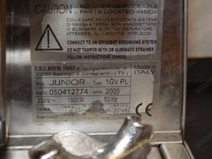 Royal Ipari kereskedelmi Olasz karos kávégép!  Siófok  Ipari kávégép!  3 karral. Tej habosítóval és  - kép 5