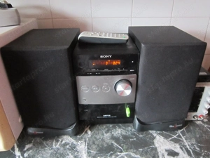 SONY HCD-FX205 mini hifi hangfalakkal, távirányító, USB MP3, Jack bemenet * Hódmezővásárhelyen