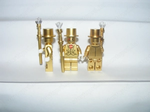 Lego Gyűjthető Minifigurák S10 Mr. Gold figura minifigura (MOC) ÚJ BP!