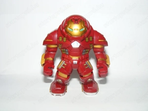 Lego Szuperhős figurák Vasember Nagy Hulkbuster Mech + kis Iron man figura ÚJ - kép 9