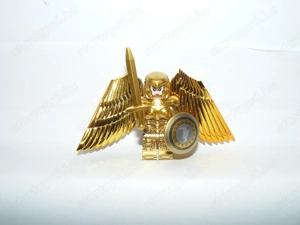 Lego Szuperhős figurák Arany Króm Csodanő figura Szárnyas Harci verzió ÚJ