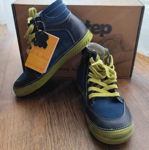 Új bőr 31-es DDStep magasszárú cipő 