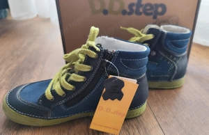 Új bőr 31-es DDStep magasszárú cipő  - kép 4