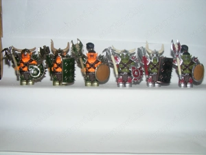 Lego Castle Warcraft figurák Stormwind Ork Orkok Troll nehézpáncél + Fell 6db ÚJ - kép 8